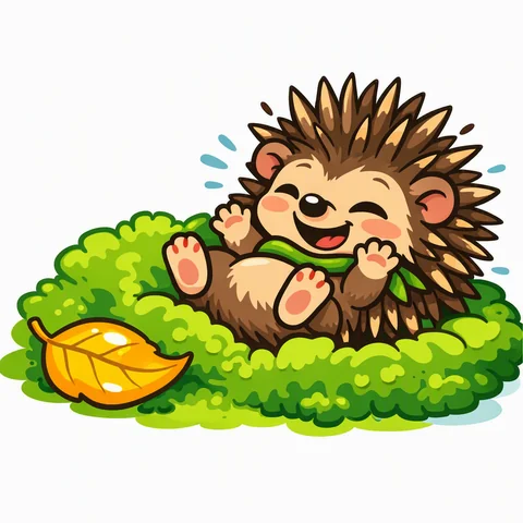Página 9 de Pip’s Prickly Nighttime Peek-a-Boo
