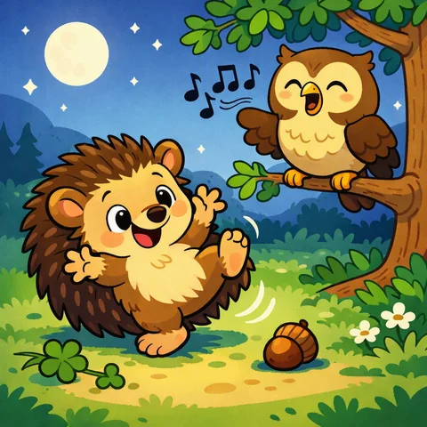 Página 10 de Pip’s Prickly Nighttime Peek-a-Boo