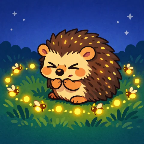 Página 11 de Pip’s Prickly Nighttime Peek-a-Boo