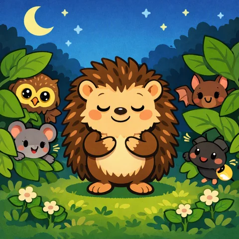 Página 19 de Pip’s Prickly Nighttime Peek-a-Boo